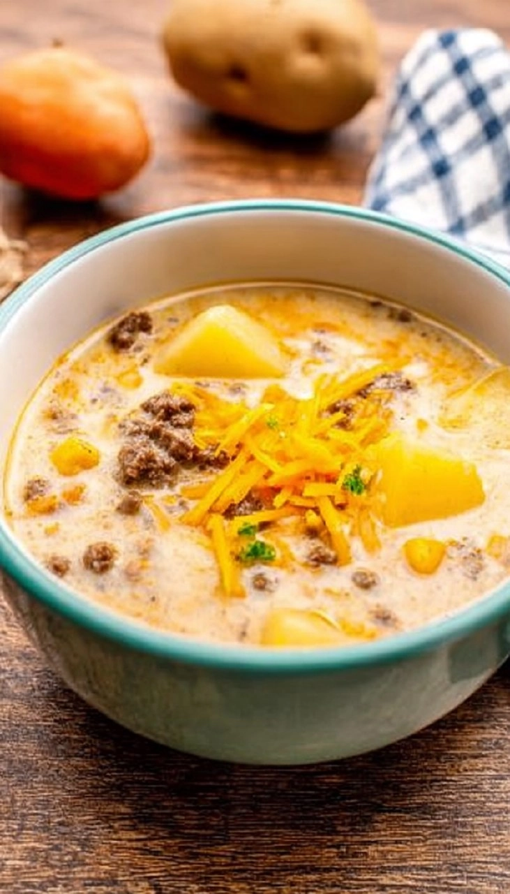 Cheeseburger Soup