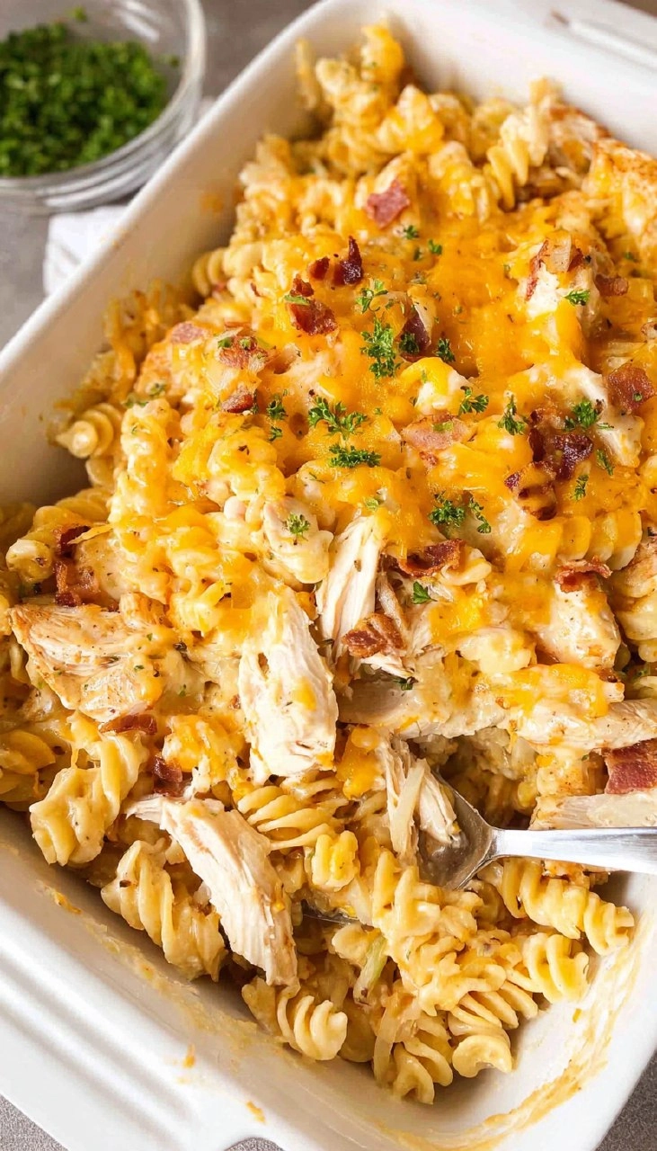 Chicken Bacon Ranch Pasta