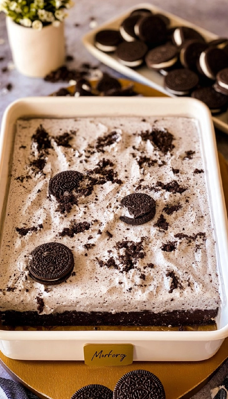 Cookies And Cream Sheet Cake 7 Cookies And Cream Sheet Cake
