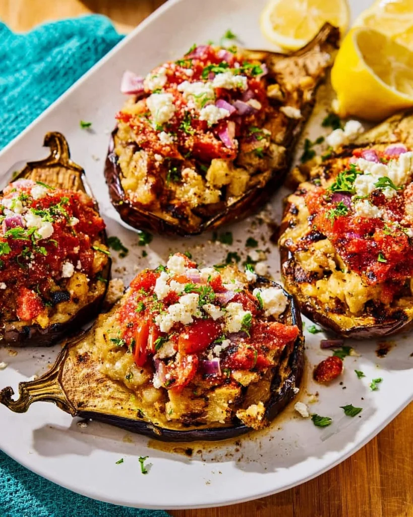 Greek-Charred-Eggplant-with-Tomato-and-Feta-Recipe