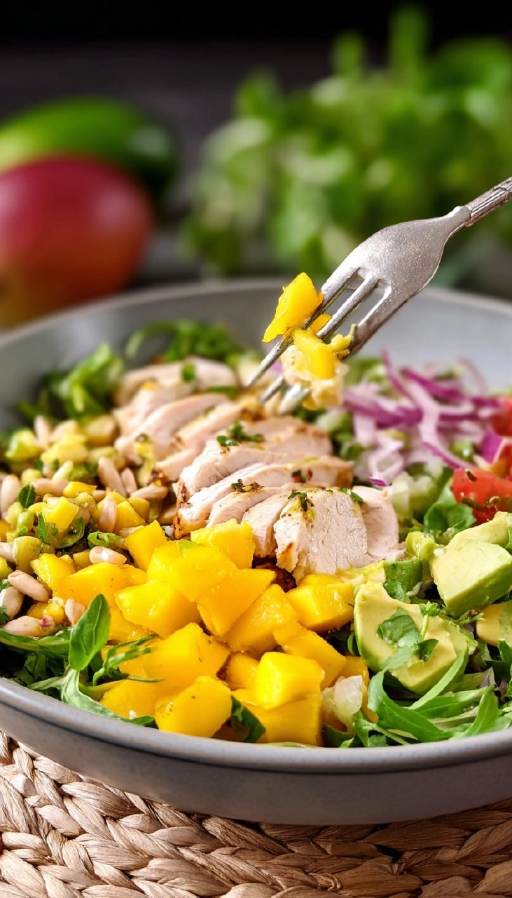 Mango Chicken Salad 7 Mango Chicken Salad
