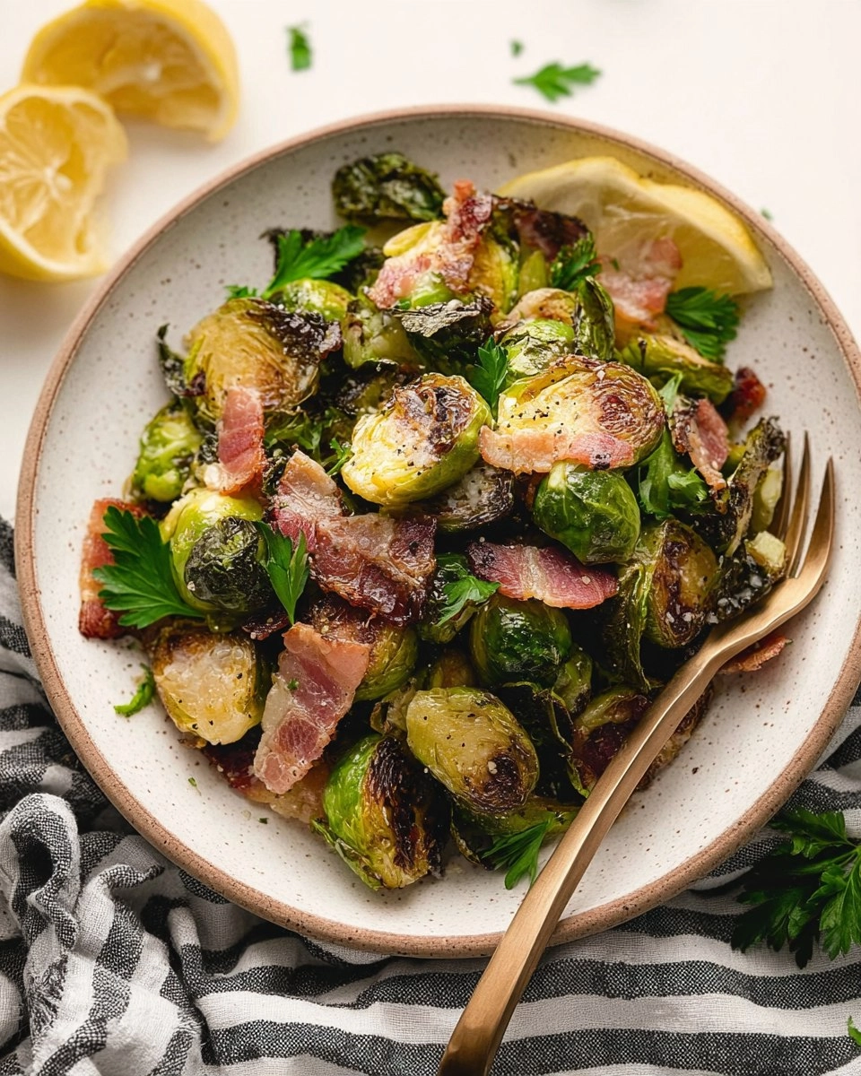 Maple Bacon Brussels Sprouts 6 Maple Bacon Brussels Sprouts