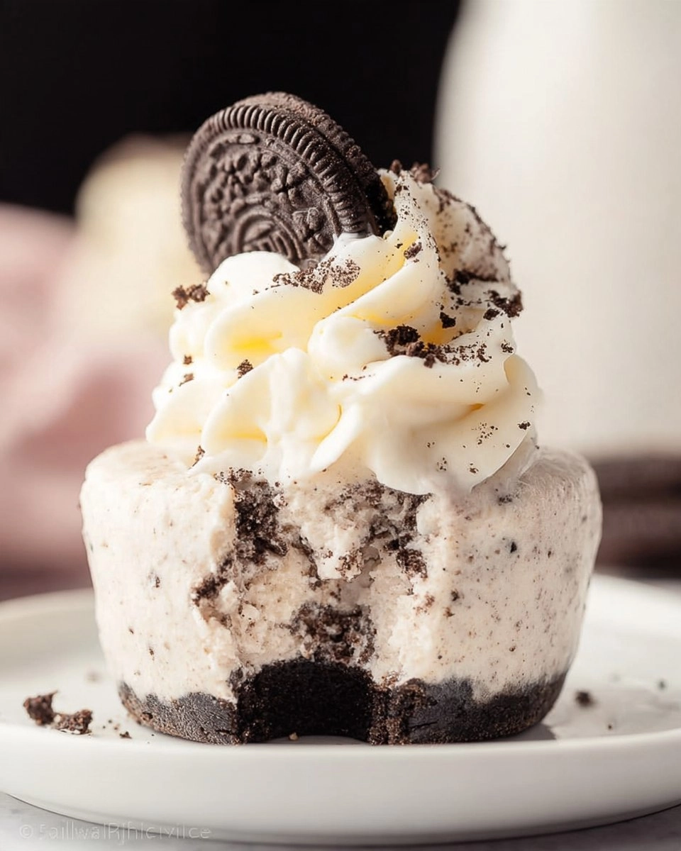 No-Churn-Oreo-Ice-Cream-Cupcakes-Recipe