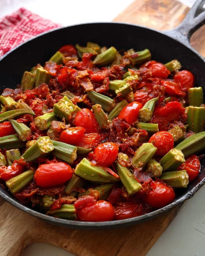 Okra-and-Tomatoes-Recipe