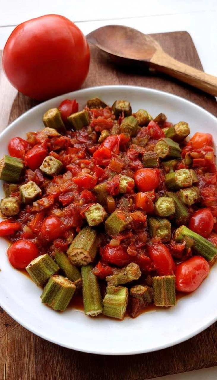Okra And Tomatoes