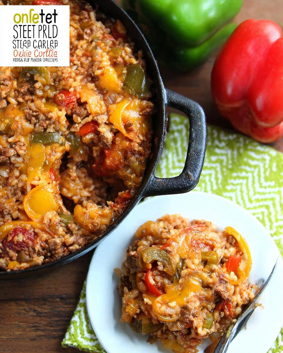 Home 1 One-Pot-Stuffed-Pepper-Casserole-Recipe