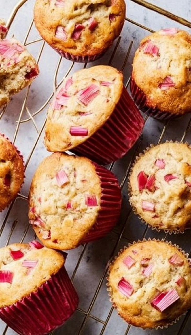 Rhubarb Muffins