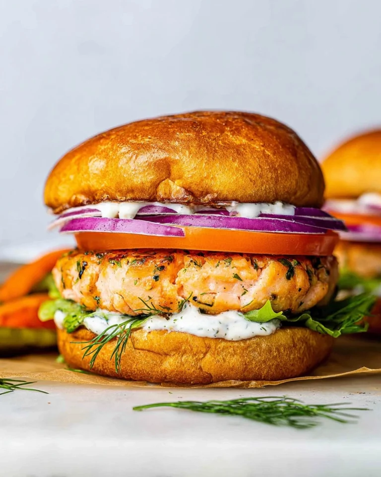 Salmon-Burgers-With-Cucumber-Dill-Sauce-Recipe