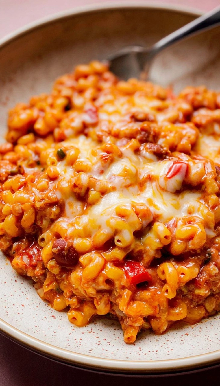 Slow Cooker Vegetarian Chili Mac 7 Slow Cooker Vegetarian Chili Mac