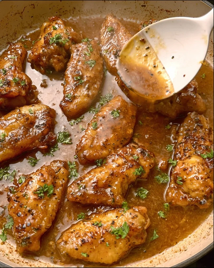 Smothered-Chicken-Wings-Recipe