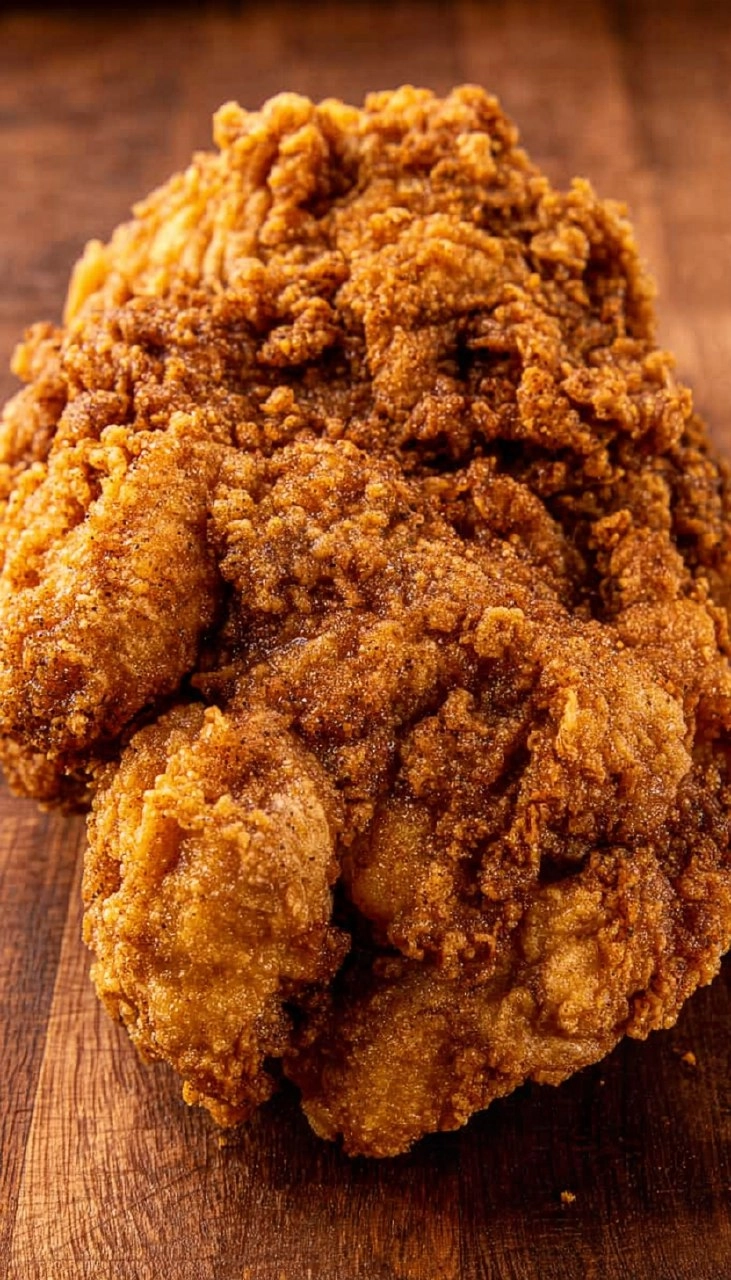 Cheesy Fried Chicken