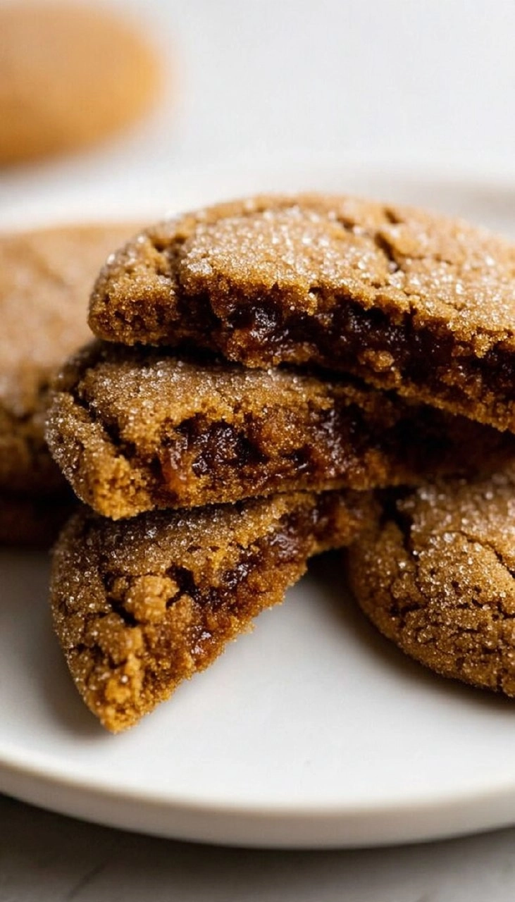 Chewy Pumpkin Gingersnaps