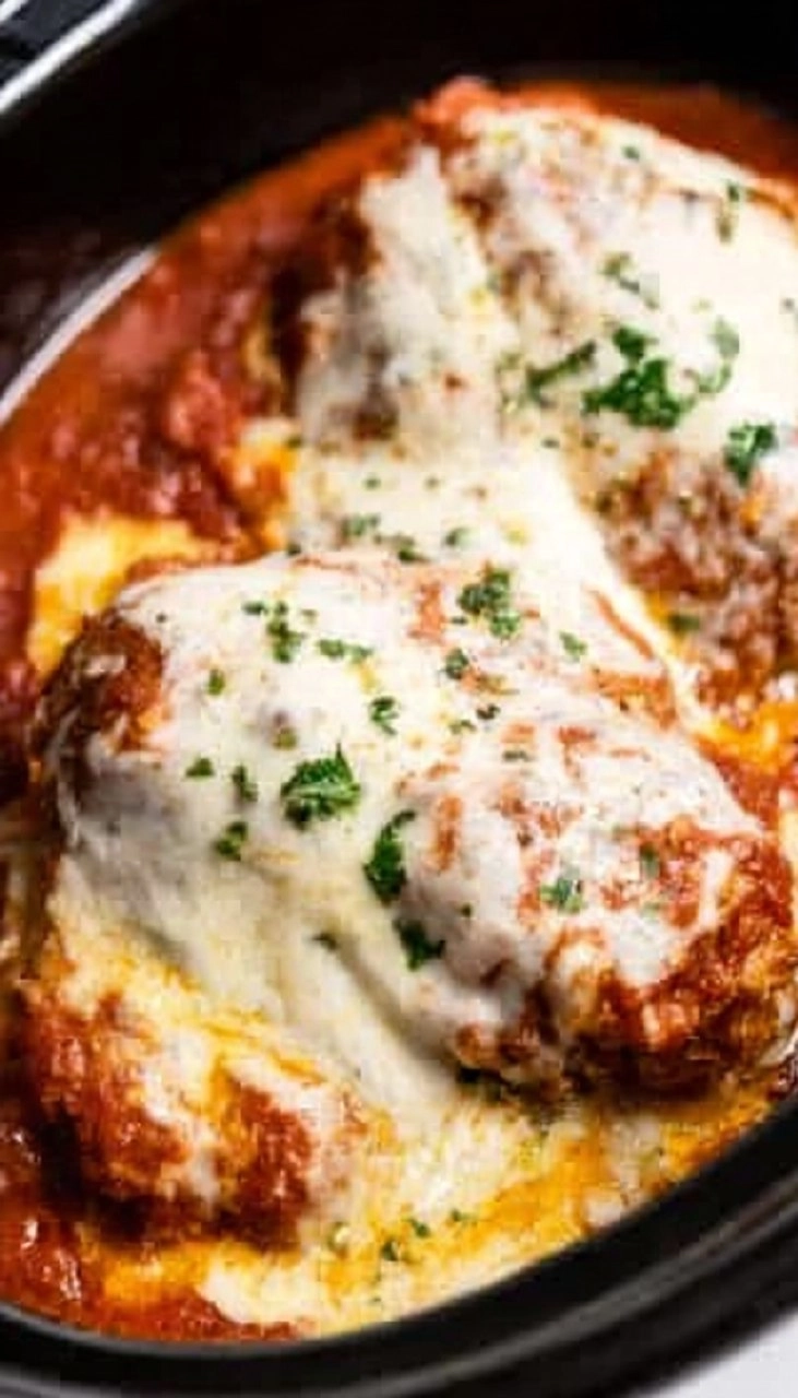 Crockpot Chicken Parmesan 7 Crockpot Chicken Parmesan