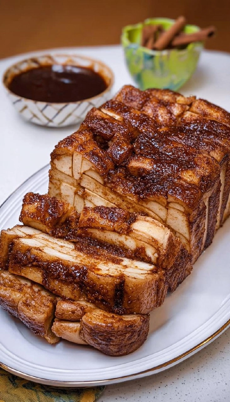 Double Apple Pull Apart Bread