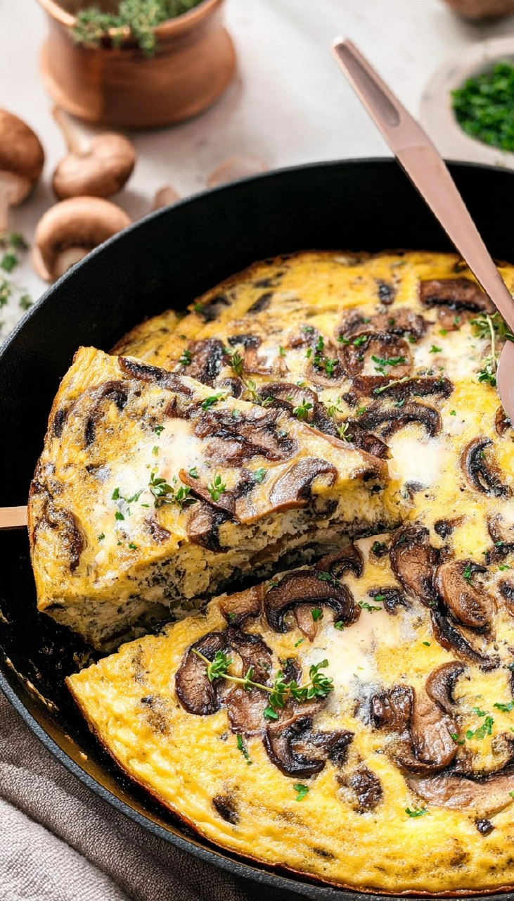 Mushroom Frittata