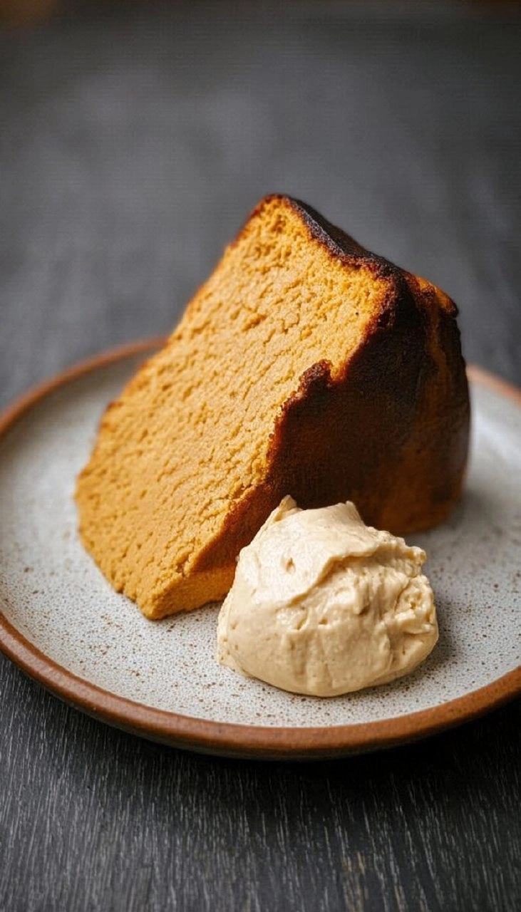 Pumpkin Basque Burnt Cheesecake