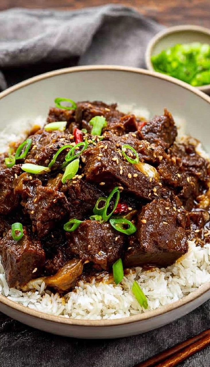 Slow Cooker Asian Braised Beef